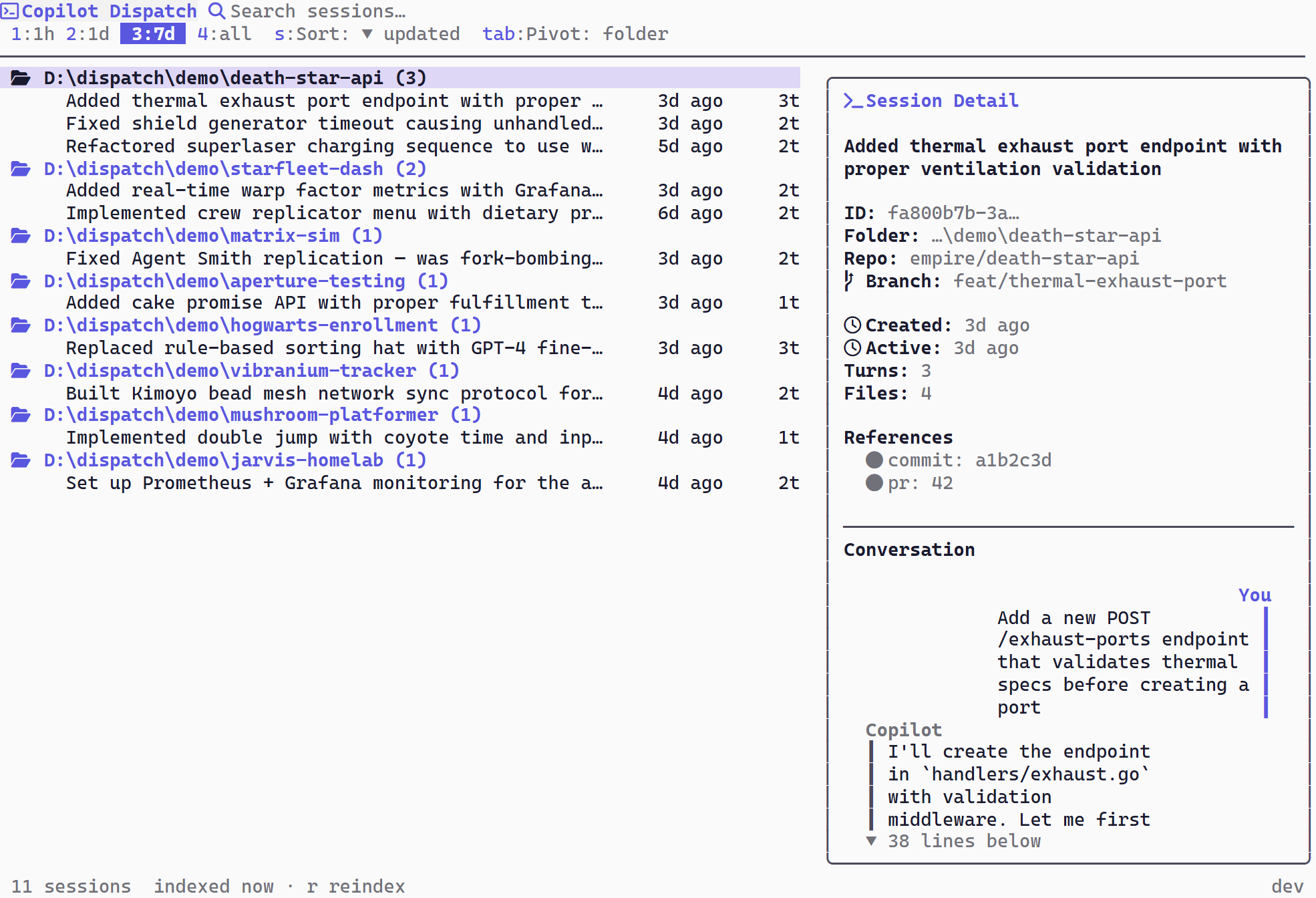 Dispatch Light color scheme